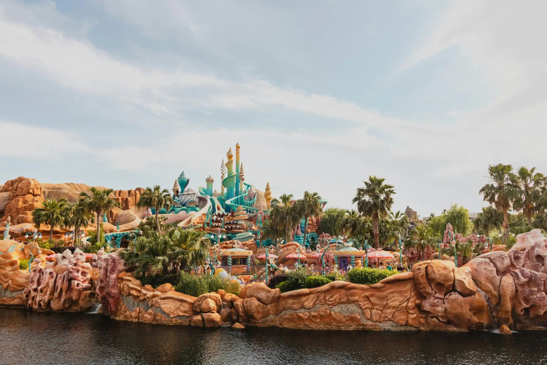 Tokyo DisneySea themapark met Mediterraans decor