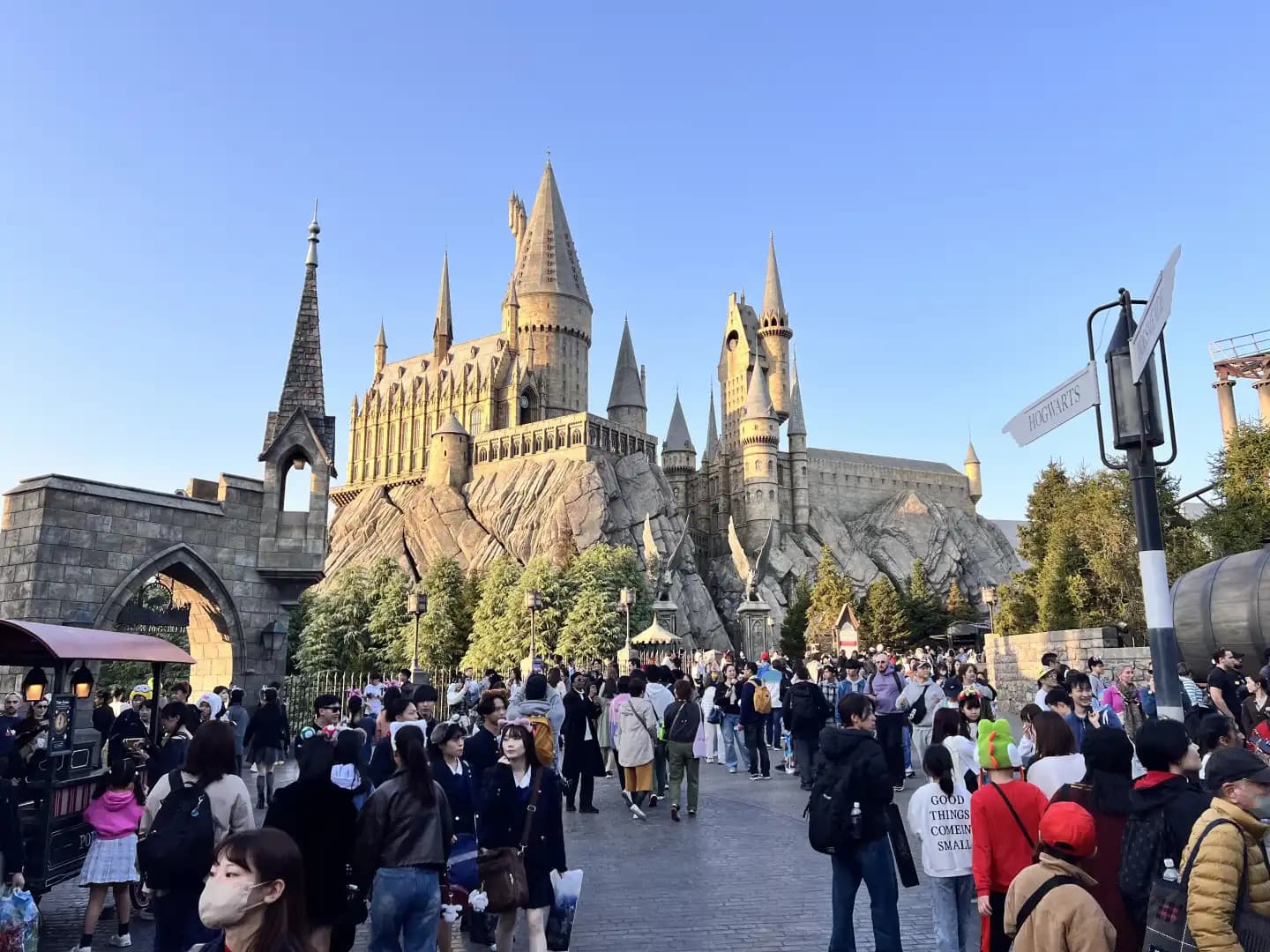 Hogwarts kasteel in The Wizarding World of Harry Potter, USJ